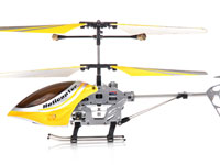 Вертолет Falcon-X с гироскопом желтый (777-112 Yellow)
