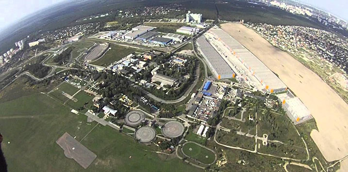 Места запуска радиоуправляемых моделей в Украине