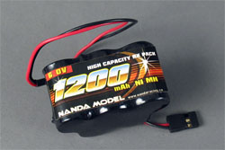 Акумулятор 6.0 В, 1200 мAч, NiMh, RX Hump Pack 3 + 2 (Nanda Racing, CP0050)