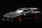 1:43 LAN STRATOS TURBO Gr. 5 MATTE-BLACK (Kyosho Die-Cast, DC03143MBK)