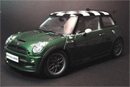 1:18 BMW MINI Cooper JCW Challenge White (Kyosho Die-Cast, DC08557G)