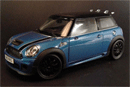 1:18  MINI COOPER-S JCWR56Blue (Kyosho Die-Cast, DC08743BL)