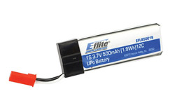 Blade mQX акумулятор 500mAh 1-Cell 3.7V 12C Li-Po (EFLB5001S)