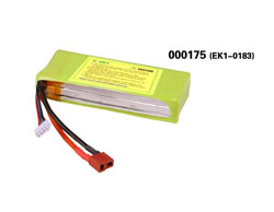 Аккумулятор 11.1V 1500mAh 3S 15C Lipo Pack (E-Sky, EK1-0183)
