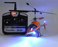 Вертолет Lama V4 Orange-Grey RTF 2,4Ghz (Esky, 000146D) дефект корпуса