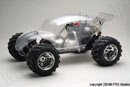 MONSTER BEETLE PRO 26CC ZENOAH RTR CLEAR BODY, 1:6, 2WD (FG, G11140)