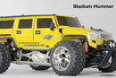 STADIUM HUMMER H2 26CC ZENOAH RTR CLEAR BODY, 1:6, 2WD (FG, G11440)