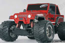 MONSTER JEEP WRANGLER 26CC ZENOAH RTR RED BODY, 1:6, 2WD (FG, G11558)