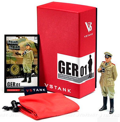 Коробка фигурки командира VSTank Ger1