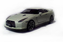 1:43 Nissan GT-R R35 2007 White pearl (Ebbro, 44037)