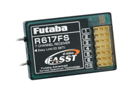 Приемник 7 канальный Futaba R617FS, 2.4ГГц (Futaba, FUR617FS)