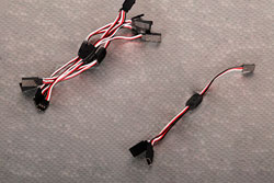 Y-подібний кабель з роз'ємами Futaba 15см (Futaba, HO2601-15)