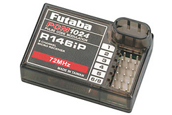 Приймач 6 каналів Futaba R-146IP, FM (PCM), 40 МГц, одинарного перетворення (Futaba, FUR146IP-PCM40)