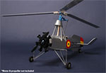 Вертоліт Gyro Cierva C30 Gyroplane EP Balsa ARF (Gyrocoptr-C30)