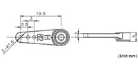 Качалка сервомашинки 82MG Servo Horn/Long (HPI Racing, H50107T)