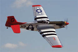 Самолёт P-51 Mustang Mk II PTS RTF, 1480мм (Horizon, HAN4425)