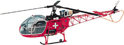 Вертоліт LAMA SA-315B 30, KIT, ДВС, D = 1244mm (Hirobo, 0402-922)
