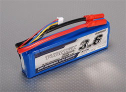 Аккумулятор 11.1V 3600mAh 3S 30C Lipo Pack (Turnigy, HO3600.3S.30)
