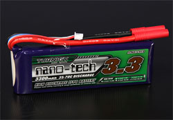 Аккумулятор 11.1V 3300mah 3S 35~70C nano-tech (Turnigy, HON3300.3S.35)