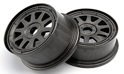 Комплект дисків TR-10 темно-сірі / 120x65мм / винос 10мм (2шт) (HPI Racing, HPI104976)