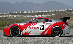 Кузов 1/10 Nissan 350z Nismo Gt (200 мм), нефарбований (HPI Racing, HPI7485)
