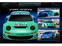 HPI Sprint 2 Sport Falken Porsche 911 GT3 RSR 4WD 1:10 RTR Версія (HPI108221)