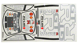 Кузов 1/10 NISSAN SKYLINE R34 GT-R (190мм), некрашеный (HPI Racing, HPI7327)