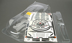 Кузов 1/10 2003 DODGE VIPER GTS-R (190 мм / WB255 мм), нефарбований (HPI Racing, HPI7373)