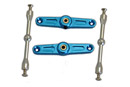 Align T-Rex 450 Metal Flybar Control Set Blue (HS1081T)