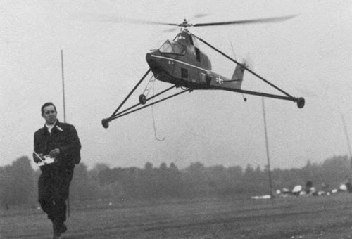 радіокеровані гелікоптери - історія