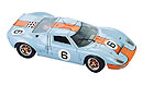 1:18 Ford GT40 LM Gulf blue (Universal Hobbies, JOU03008)