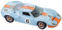 1:18 Ford GT40 LM Gulf blue (Universal Hobbies, JOU03008)