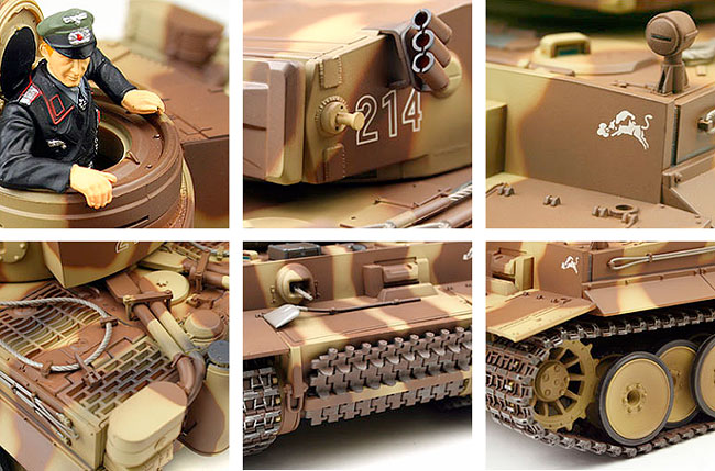 Детали танка VSTANK PRO German Tiger-I Yellow/Brown