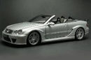 1:18 MER BENZ CLK DTM CABRIO SILVER (Kyosho Die-Cast, DC08462S)