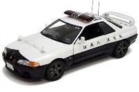 1:18 NISSAN SKYLINE GTR R32 Kanagawa Police (Kyosho Die-Cast, DC08366A)