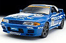 1:18 NIS SKYLINE GT-R(R32) CALSONIC IMPUL (Kyosho Die-Cast, DC08361C)