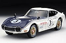 1:43 TOYOTA 2000GT SCCA 1968NO3 (лиття під тиском Kyosho, DC03038A)