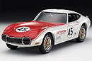 1:43 TOYOTA 2000GT SCCA 1968NO45 (лиття під тиском Kyosho, DC03038D)