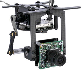 Кріплення Anti-Vibration ВІДЕО камери для вертольотів + мікро-камера DVR