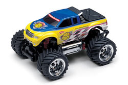 MINI-Z Monster Mad Force 2WD, 1:24, электро, желто-синяя, L=170мм (Kyosho, 30081T1)