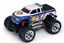 MINI-Z Monster Mad Force 2WD, 1:24, электро, бело-синяя, L=170мм (Kyosho, 30081T3)