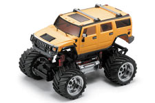 MINI-Z Hummer ралийная 2WD, 1:24, электро, желтая, L=170мм (Kyosho, 30083Y)
