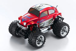 MINI-Z Monster VW Baja Buggy, 1:24, электро, красная, L=170мм (Kyosho, 30085-R)