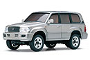MINI-Z Overland Toyota LC100, 2WD, 1:24, електро, срібло (Kyosho, 30262S)
