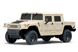 MINI-Z Overland HUMMER H1, 2WD, 1:24, электро, бежевый (Kyosho, 30264SY)