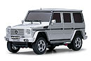MINI-Z Overland Mercedes G55L AMG Silver 2WD, 1:24, електро, срібло (Kyosho, 30267S)