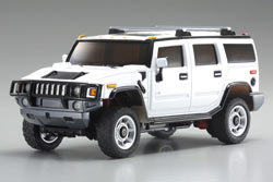 MINI-Z Overland HUMMER H2, 2WD, 1:24, электро, белая (Kyosho, 30271W)