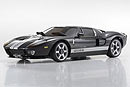 MINI-Z MR-02 Ford GT, 2WD, 1:27, електро, чорна-срібло (Kyosho, 30470BKS)