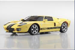 MINI-Z MR-02 Ford GT, 2WD, 1:27, електро, жовта-чорна (Kyosho, 30470YS)