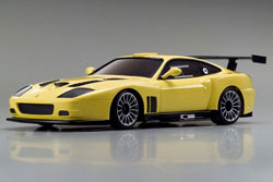 MINI-Z MR-02 Ferrari 575 GTC, 2WD, 1:27, електро, жовта (Kyosho, 30471Y)